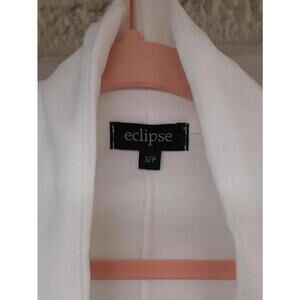 Eclipse Women's Cozy White Blazer Jacket